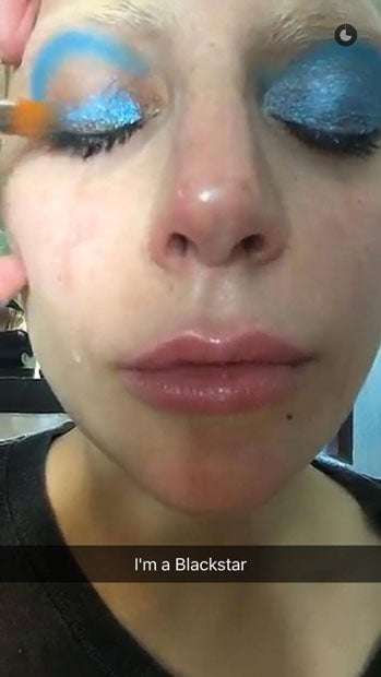 Grammys: Lady Gaga als David Bowie