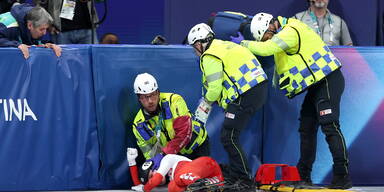 Brutaler-Sturz: Blut-Schock bei Olympia