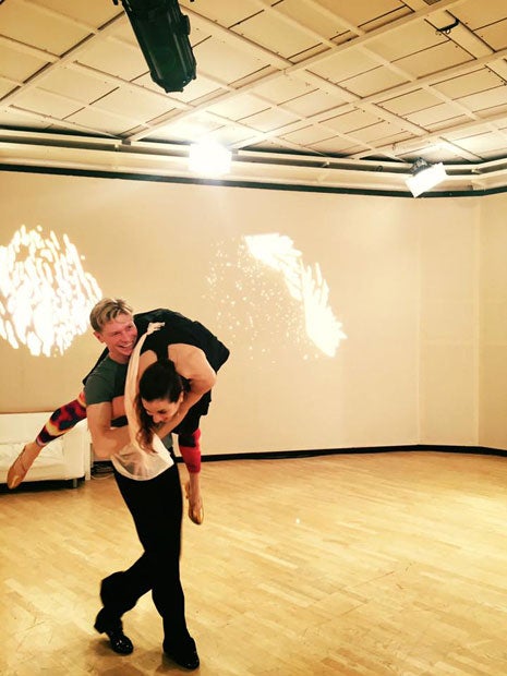 Nina Hartmann bei Dancing Stars