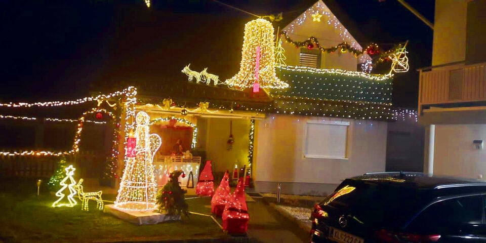 Weihnachtsdeko Weihnachtshaus Fabio aus Timenitz
