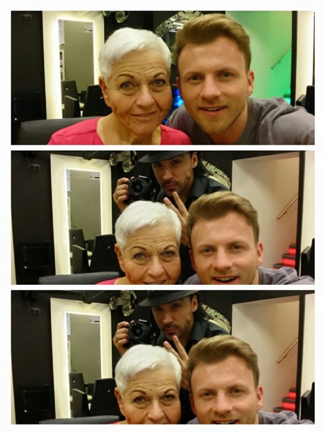 Willi Gabalier und Jazz Gitti beim Friseur