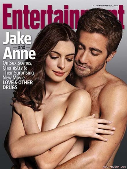 Anna Hathaway & Jake Gyllenhaal: 3 Mal nackt am Cover von Entertainment Weekly