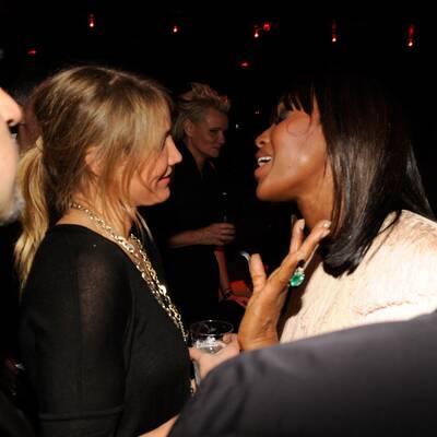 Cameron Diaz (39), Naomi Campbell (41) & Bar Refaeli (26) 