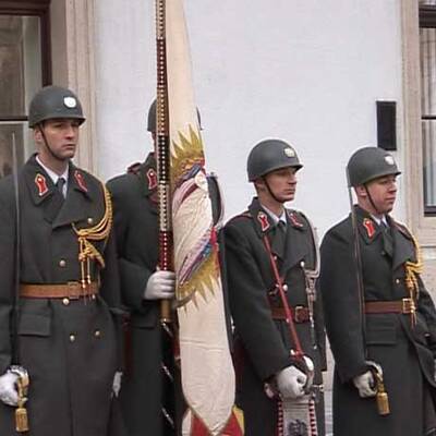 König Carl XVI. Gustaf und Königin Silvia in Wien