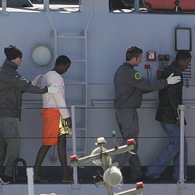 Dramatische Rettung bei Lampedusa