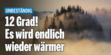 12 Grad! Es wird endlich wieder wärmer