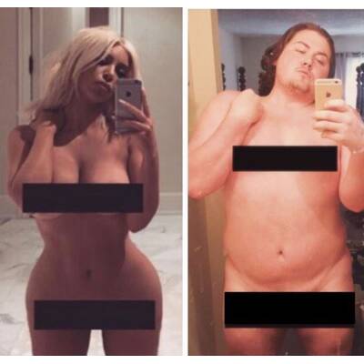 Wenn Männer wie Frauen posieren 