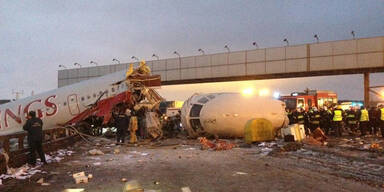 Flugzeugunglück in Moskau