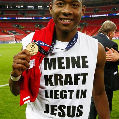 Alaba: Meine Kraft liegt in Jesus