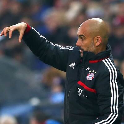 Trainer Pep Guardiola