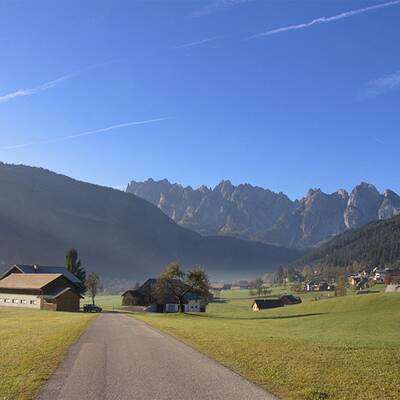 Blick auf Gosaugletscher/Dachstein