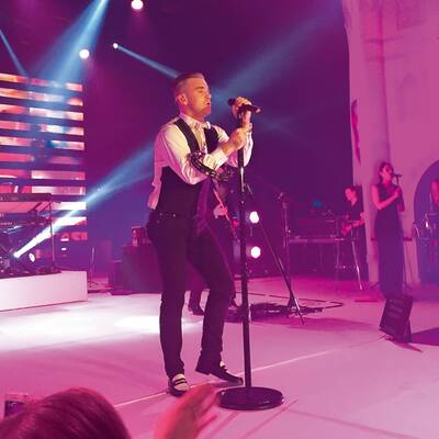 Privatkonzert von Robbie Williams