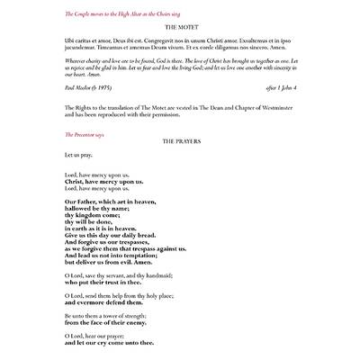 The Royal Wedding: Official Programme