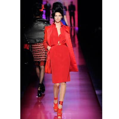 Hommage von Modeschöpfer Gaultier an Amy Winehouse