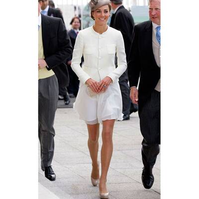 Lack-Heels von LK Bennett sind die bevorzugten Treter der Mode-Queen.