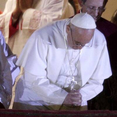 Jorge Mario Bergoglio zum Papst gewählt