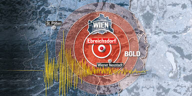Leichtes Erdbeben in Wien