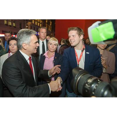 Wahlparty der SPÖ in Wien