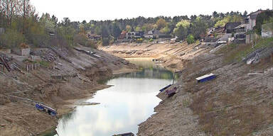 Trockenheit bedingt "Seensterben"