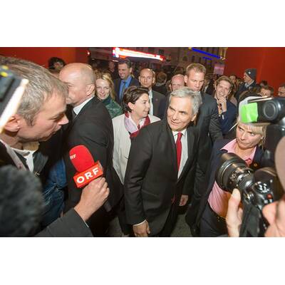 Wahlparty der SPÖ in Wien