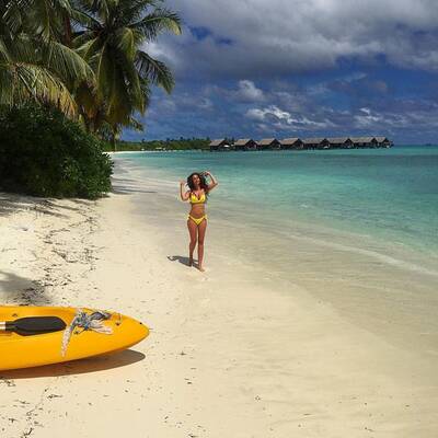 So urlauben die Stars