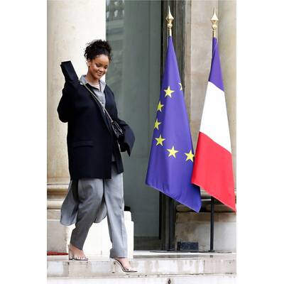 Rihanna im Palais de l'Elysee