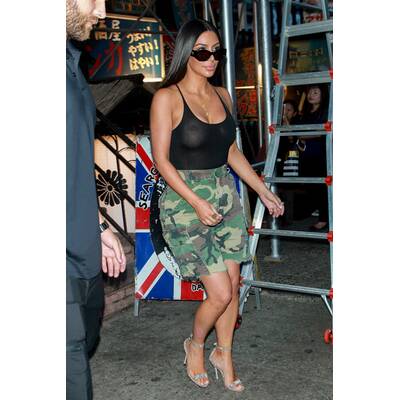 Kim Kardashian: Nippelblitzer in New York