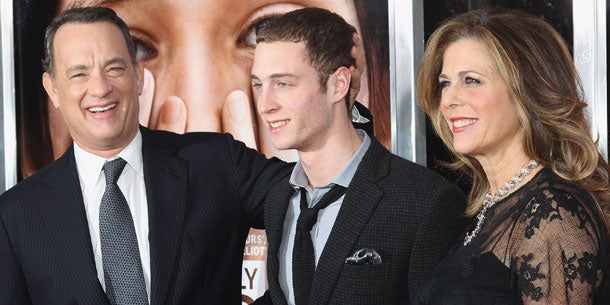 Tom Hanks & Rita Wilson mit ihrem Sohn Chet