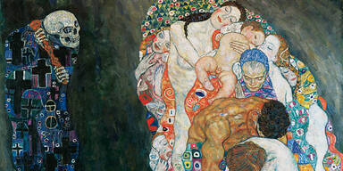 Klimt: „Tod und Leben“