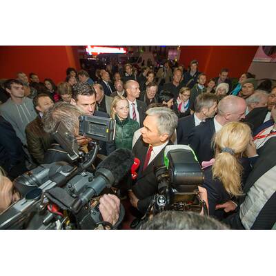 Wahlparty der SPÖ in Wien