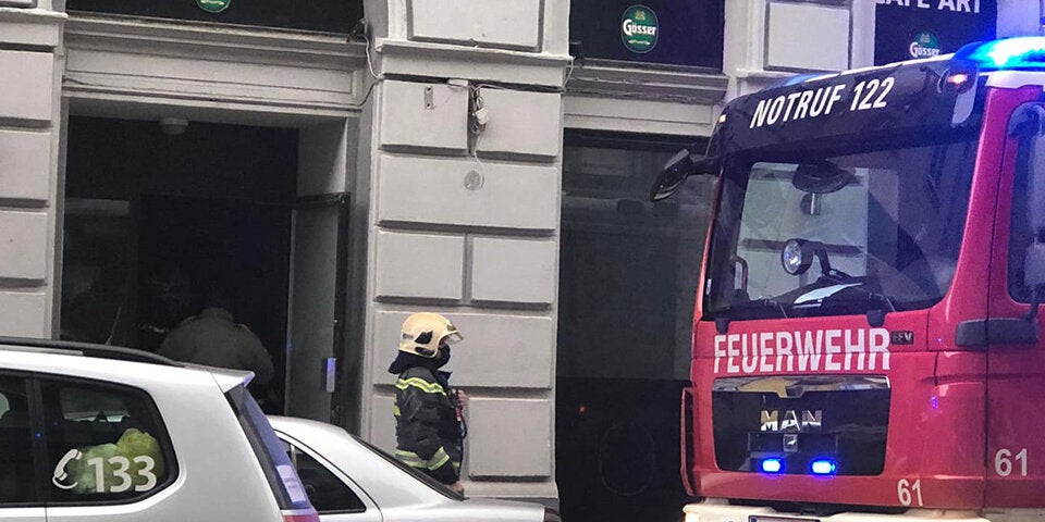 Deckeneinsturz in Wien-Brigittenau: Zwei Personen verletzt