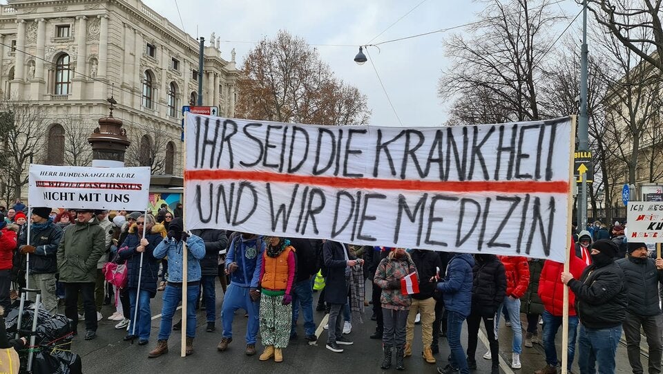 10.000 Bei Anti-Corona-Demo: Erste Festnahmen bei Ausschreitungen