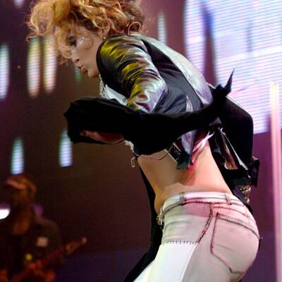 Rückansicht: Jennifer Lopez & ihr Po