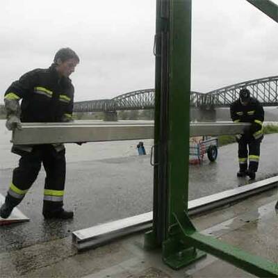 Hochwasser in Ransing bei Mariazell