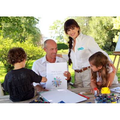 'Liebe um die ganze Welt schicken'