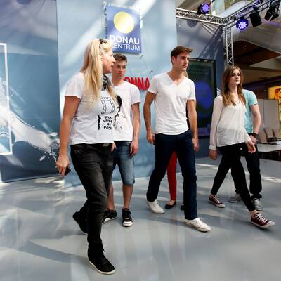 Modelcontest Backstage