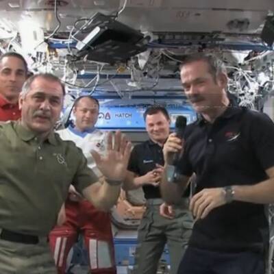 Die Bilder der ISS-Landung