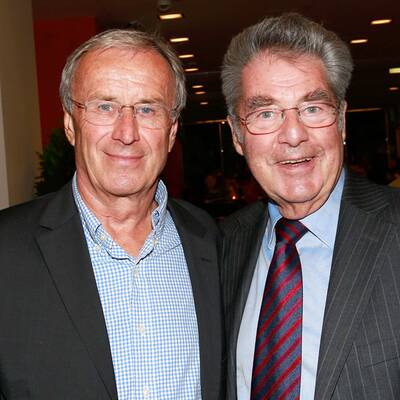 So feierte die Prominenz mit dem ÖFB-Team