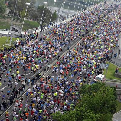 Bilder zum Wien-Marathon 