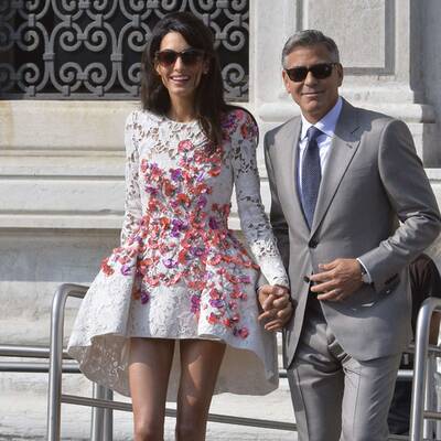 George Clooney & Amal: Die ersten Fotos nach der Hochzeit