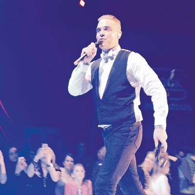 Privatkonzert von Robbie Williams