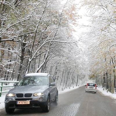 Schnee-Chaos in Wien & Umgebung 