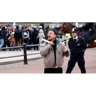 Polizei stoppte Mann mit Messern