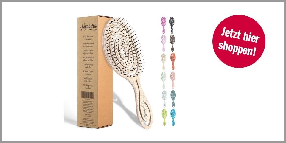 Ninabella Entwirrbürste – für 10,07 Euro bei Amazon*&nbsp;