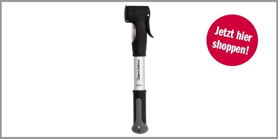 Fischer Mini-Luftpumpe – für 9,56 Euro bei Amazon* 