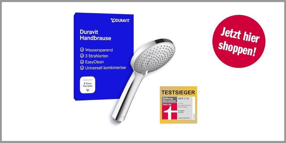 Shopping CH Frühlingsdeals Duravit Universal Duschkopf