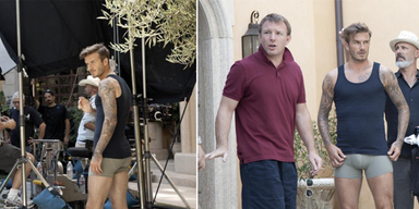 Guy Ritchie drehte Spot mit David Beckham