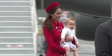 Prinz George in Neuseeland