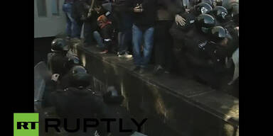 Auch in Lugansk kommt es zu Unruhen