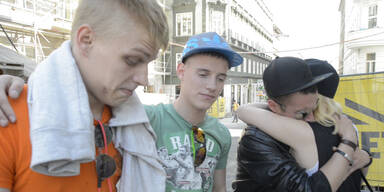 oe24-Interview mit Freunden des Toten